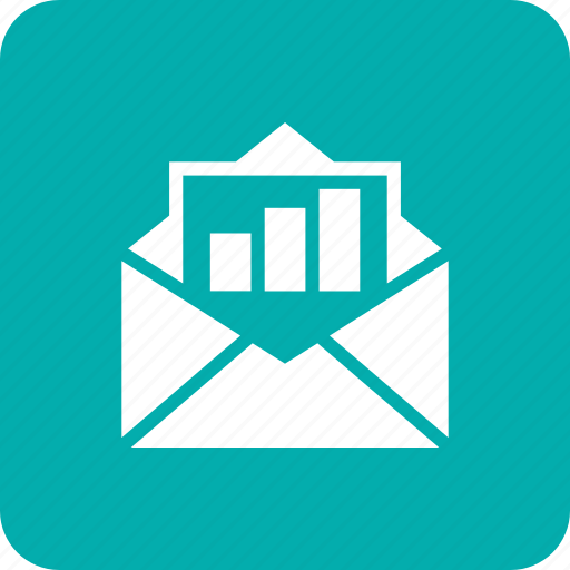 Envelop, graph, line, report icon - Download on Iconfinder