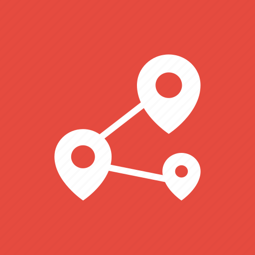 Direction, gps, locate, locations, navigation, pins icon - Download on Iconfinder