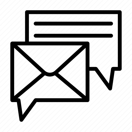 Envelop, letter, mail, message, recciever, sender, text icon - Download on Iconfinder