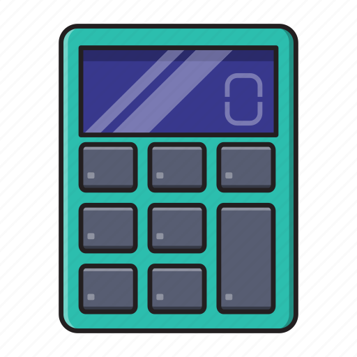 Accounting, calculation, calculator, machine, mathematics icon - Download on Iconfinder