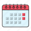 calendar, deadline, event, month, schedule 