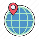 global, internet, location, map, navigation