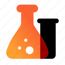 chemistry, lab, research, laboratory, flask, science