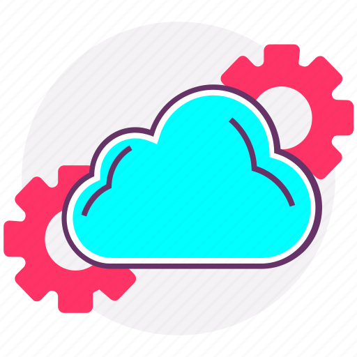 Cloud database, cloud server, cloud setting, configuration, wifi, wireless icon - Download on Iconfinder