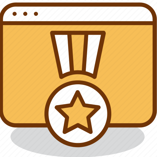 Award, internet, ranking, rate, rating, star, website icon - Download on Iconfinder