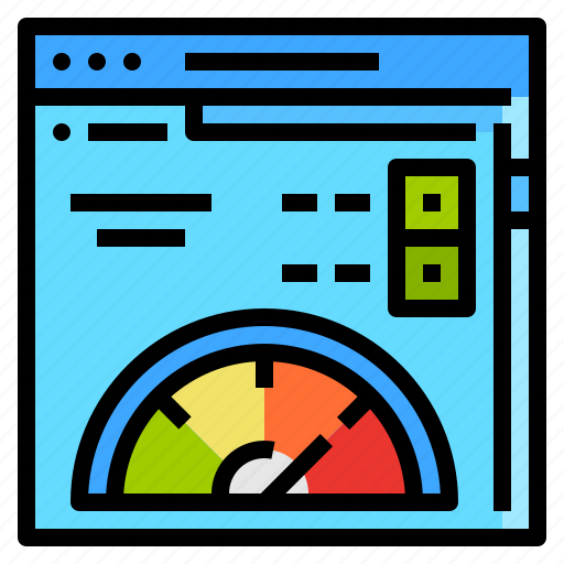 Internet, speed, speedometer, test icon - Download on Iconfinder