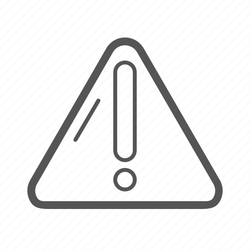 Alert, warning icon - Download on Iconfinder on Iconfinder