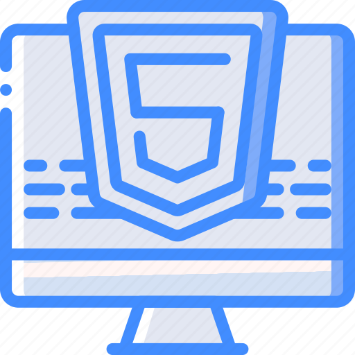 Computer, development, device, five, html, web icon - Download on Iconfinder