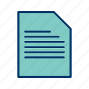 document, folder, database
