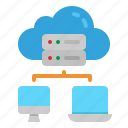 cloud, computer, hosting, server, computing