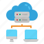 cloud, computer, hosting, server, computing 