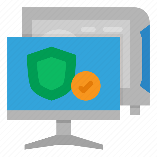 Security, computer, protection, shield, guard icon - Download on Iconfinder