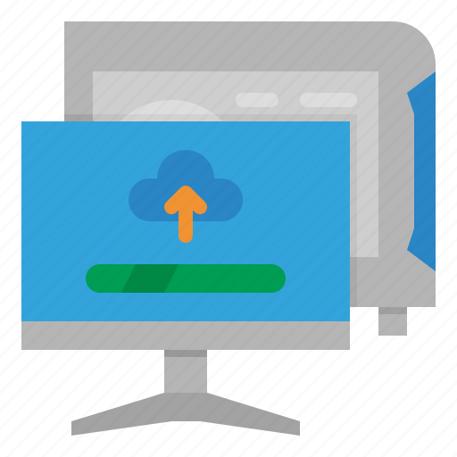 Upload, cloud, computer, website, data icon - Download on Iconfinder