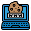 cookie, website, laptop, computer, data 