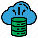 data, cloud, server, network, database