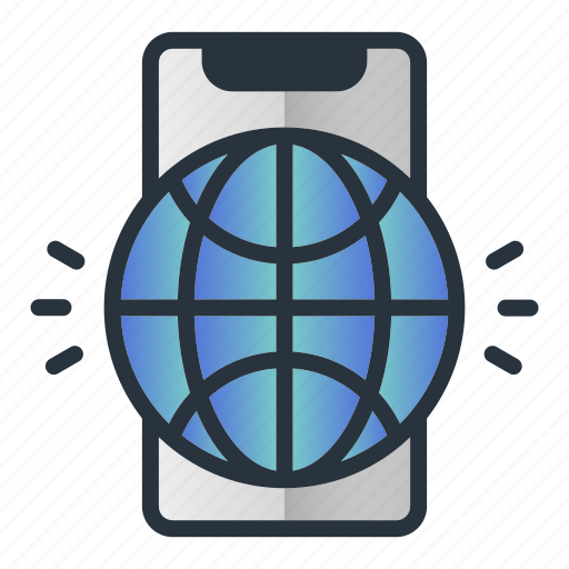 Global, network, smartphone, web hosting icon - Download on Iconfinder