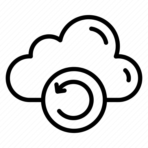 Cloud, update, syncing, sync, refresh, reload, backup icon - Download on Iconfinder
