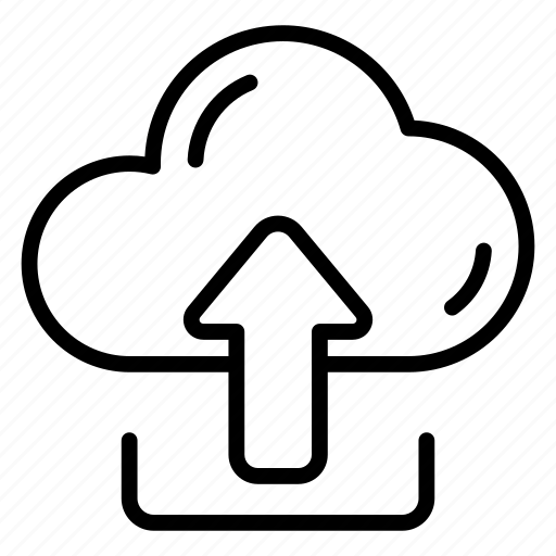 Cloud, upload, uploading, data, storage, arrow, computing icon - Download on Iconfinder
