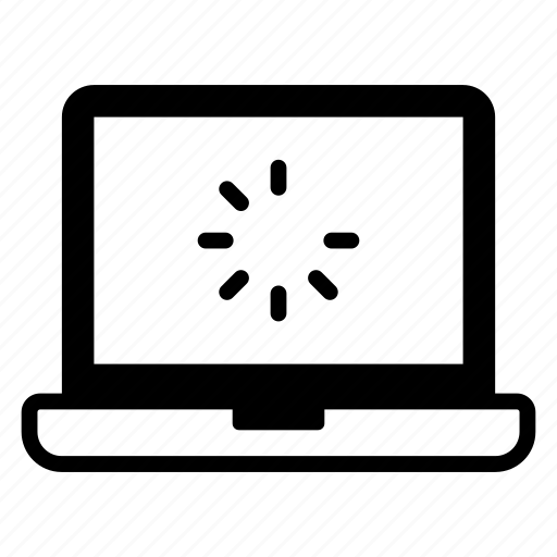 Buffering, loading, processing, device, laptop, data, installation icon - Download on Iconfinder