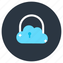cloud, lock, cloud lock, private cloud, cloud padlock, secure cloud, cloud computing