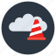 cloud, traffic, cloud traffic, cloud hosting, internet traffic, traffic cone, cloud computing 