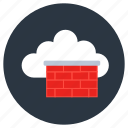 cloud, wall, cloud computing, cloud wall, cloud bricks, cloud hosting