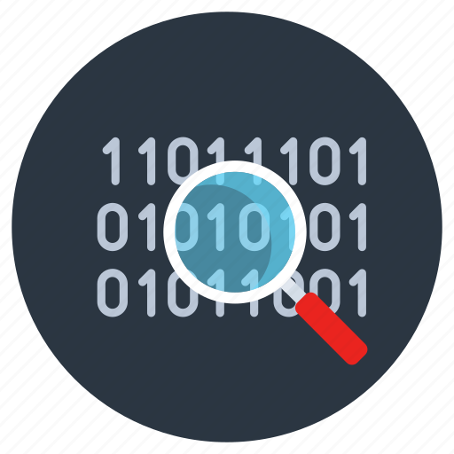 Code, search, code search, programming search, code finding, binary search, code exploration icon - Download on Iconfinder