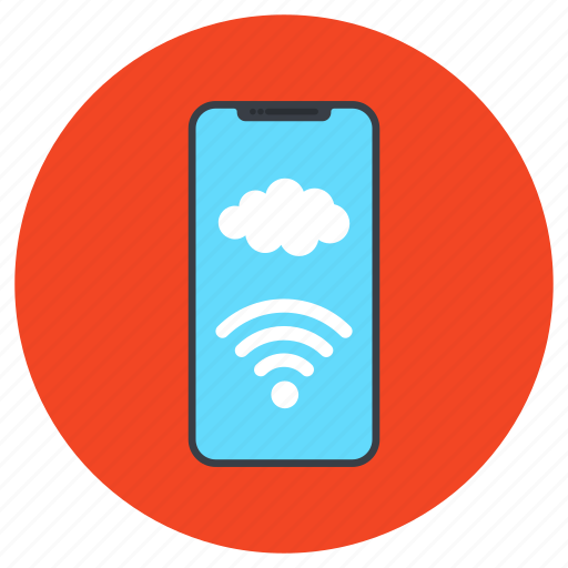 Mobile, internet, mobile internet, hotspot, mobile network, mobile wifi, wireless network icon - Download on Iconfinder