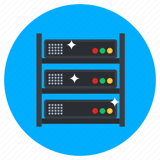 Server, rack, shared database, network server, database hosting, database network icon - Download on Iconfinder