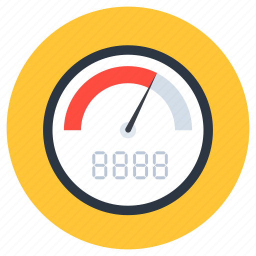 Speedometer, dashboard, gauge, odometer, performance evaluation icon - Download on Iconfinder