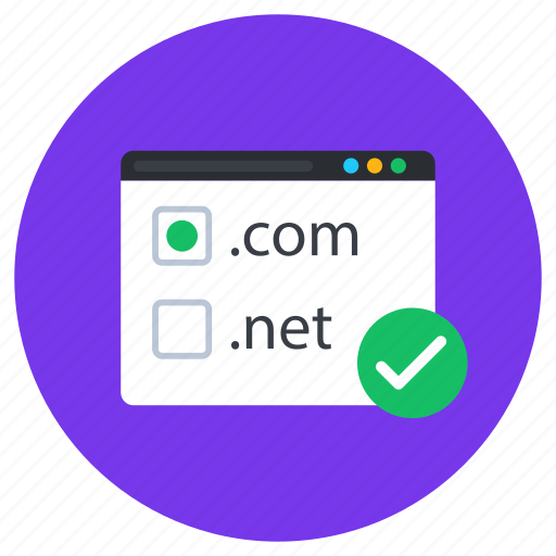 Website, domain, website domain, address link, web address, web window icon - Download on Iconfinder