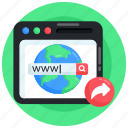 web domain, web browser, web search, web forward, domain forward