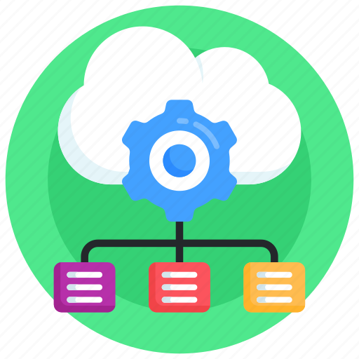 Cloud computing, cloud network settings, cloud hosting, cloud management, cloud connections icon - Download on Iconfinder