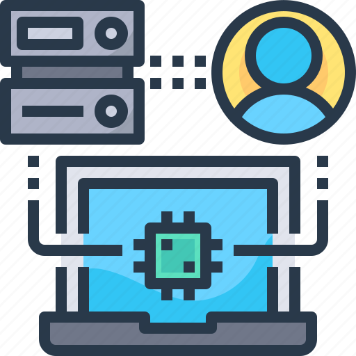 Account, computer, database, network, networking, server icon - Download on Iconfinder