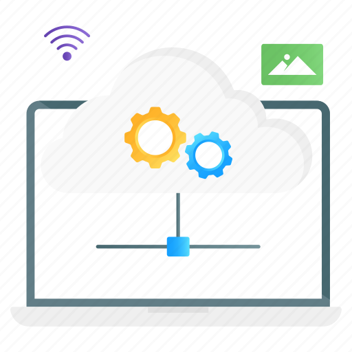 Cloud, services, cloud computing, cloud services, cloud internet, wireless connection, cloud settings icon - Download on Iconfinder