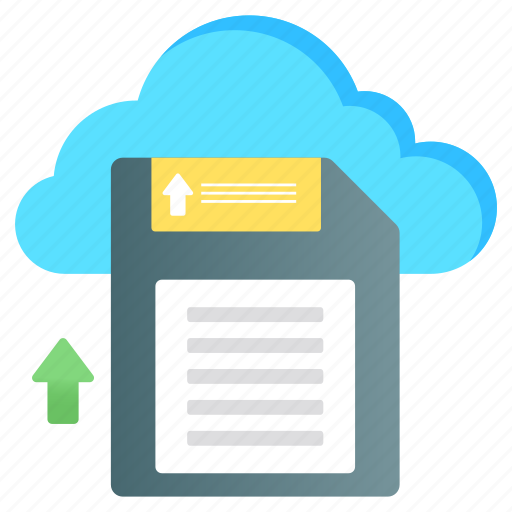 Save, cloud, cloud memory, cloud storage, save to cloud, cloud backup, upload data icon - Download on Iconfinder