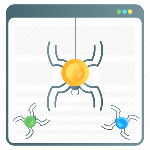 Web, crawler, data crawler, web crawler, web spider, bug, web bug icon - Download on Iconfinder
