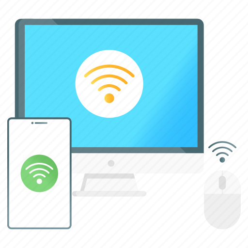 Wireless, connection, internet connection, wireless connection, wifi connectivity, internet devices, computer network icon - Download on Iconfinder