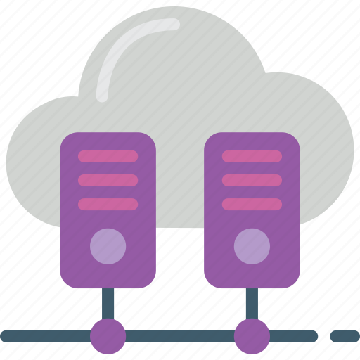 Cloud, data, data storage, hosting, network, network server, web icon - Download on Iconfinder