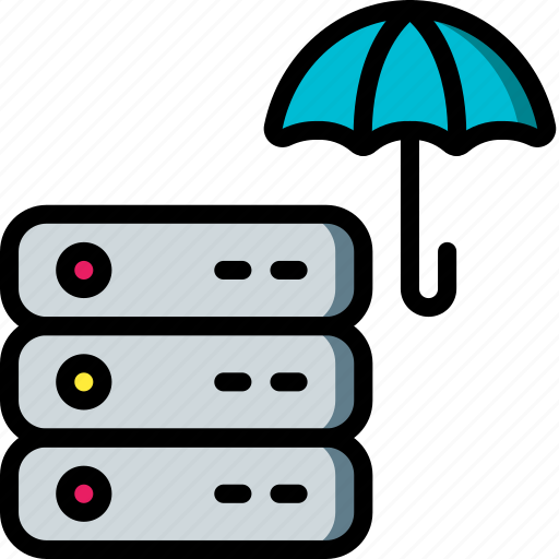 Data, data storage, hosting, insurance, network server, server, web icon - Download on Iconfinder