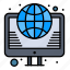 globe, hosting, internet, web 