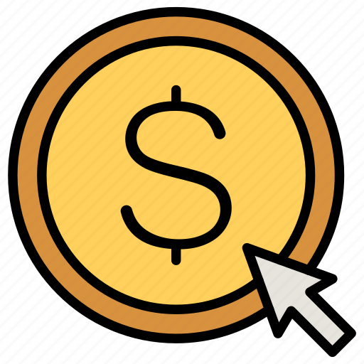 Click, money, pay, per icon - Download on Iconfinder