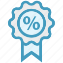 badge, discount, discount offer, discount tag, percent, percentage, sale