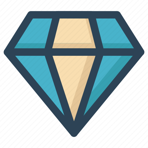 Adamant, crystal, diamond, finance, gemstone, qualified, web icon - Download on Iconfinder