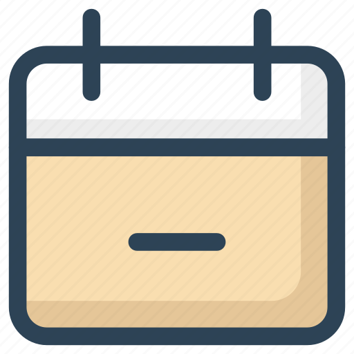 Appointment, calendar, date, day, event, minus, schedule icon - Download on Iconfinder
