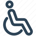 chair, disable, handicap, man, person, sit, wheel chair