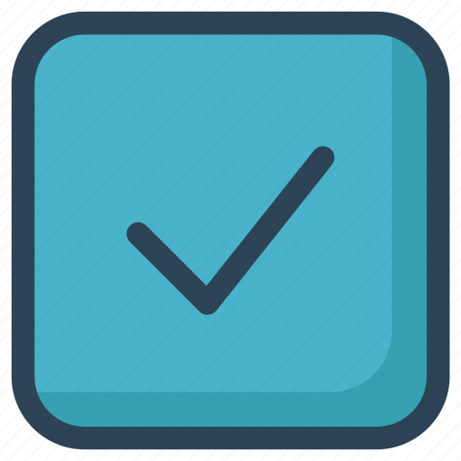 Approved, check, square, success, tick icon - Download on Iconfinder