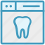 browser, dental, page, teeth, web, webpage, website 