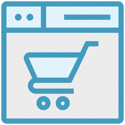 Browser, cart, page, shopping, web, webpage, website icon - Download on Iconfinder