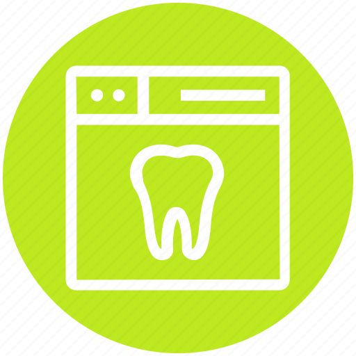 Browser, dental, page, teeth, web, webpage, website icon - Download on Iconfinder